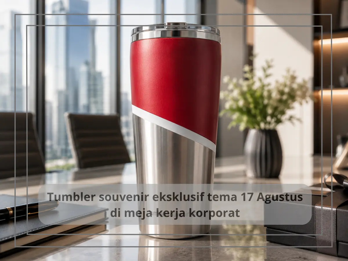 Tumbler Souvenir 17 Agustus Eksklusif untuk Acara Kemerdekaan
