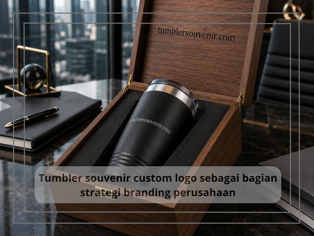 Tumbler Souvenir sebagai Strategi Branding Perusahaan Modern